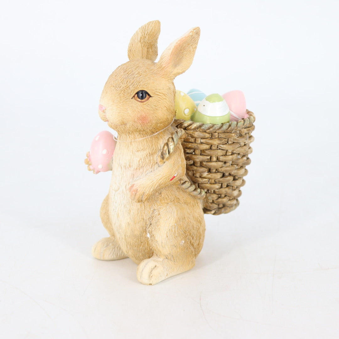Mini Easter Rabbit Carrying a Basket