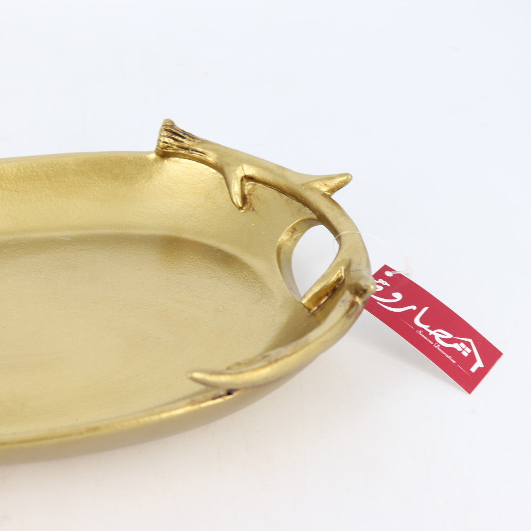 Antler Tray Christmas Dish