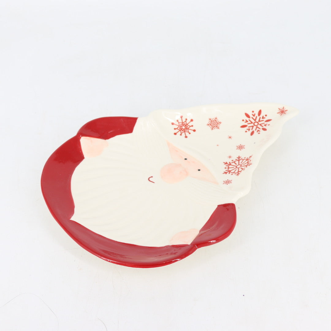 Ceramic Santa Dish
