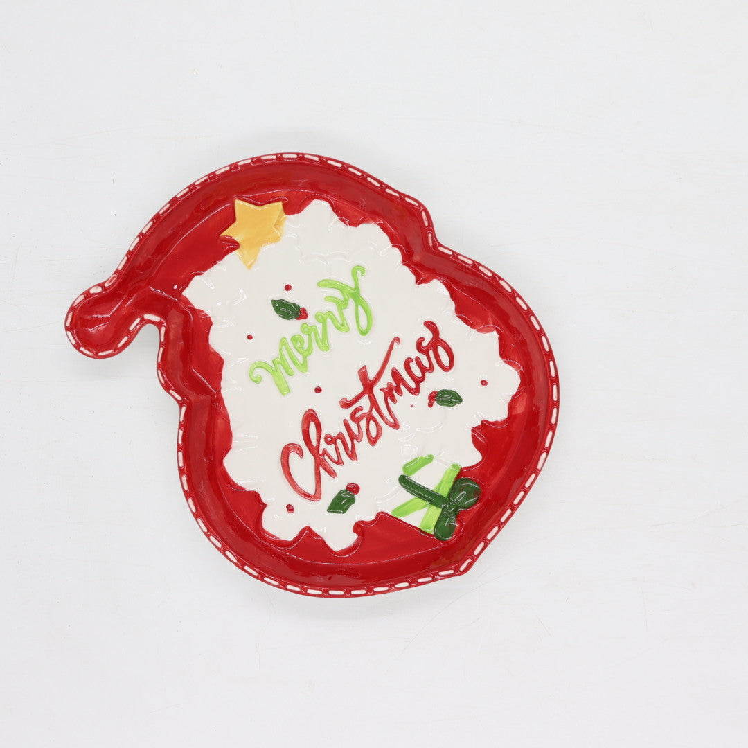 Santa Ceramic Dish