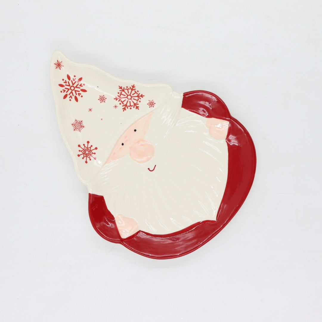 Ceramic Santa Dish