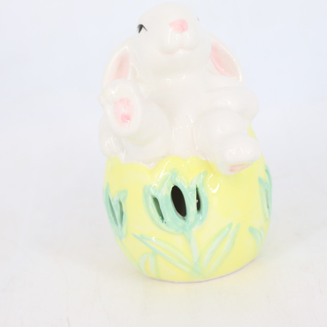 Ceramic Rabbit Flower