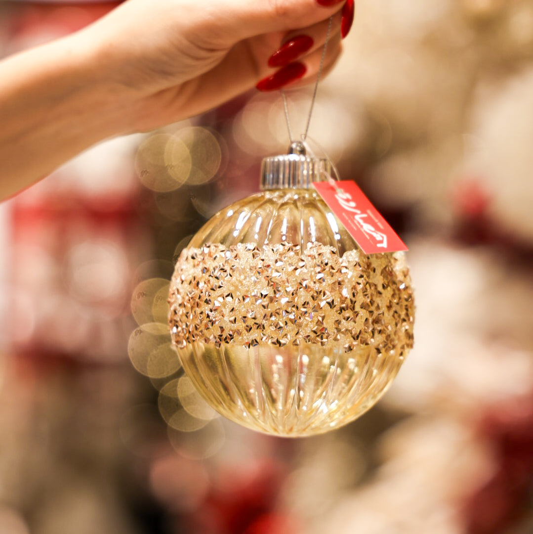 Christmas 10cm Ball Gold