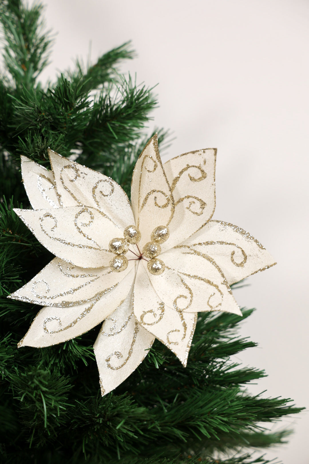 Poinsettia Christmas Tree Flower