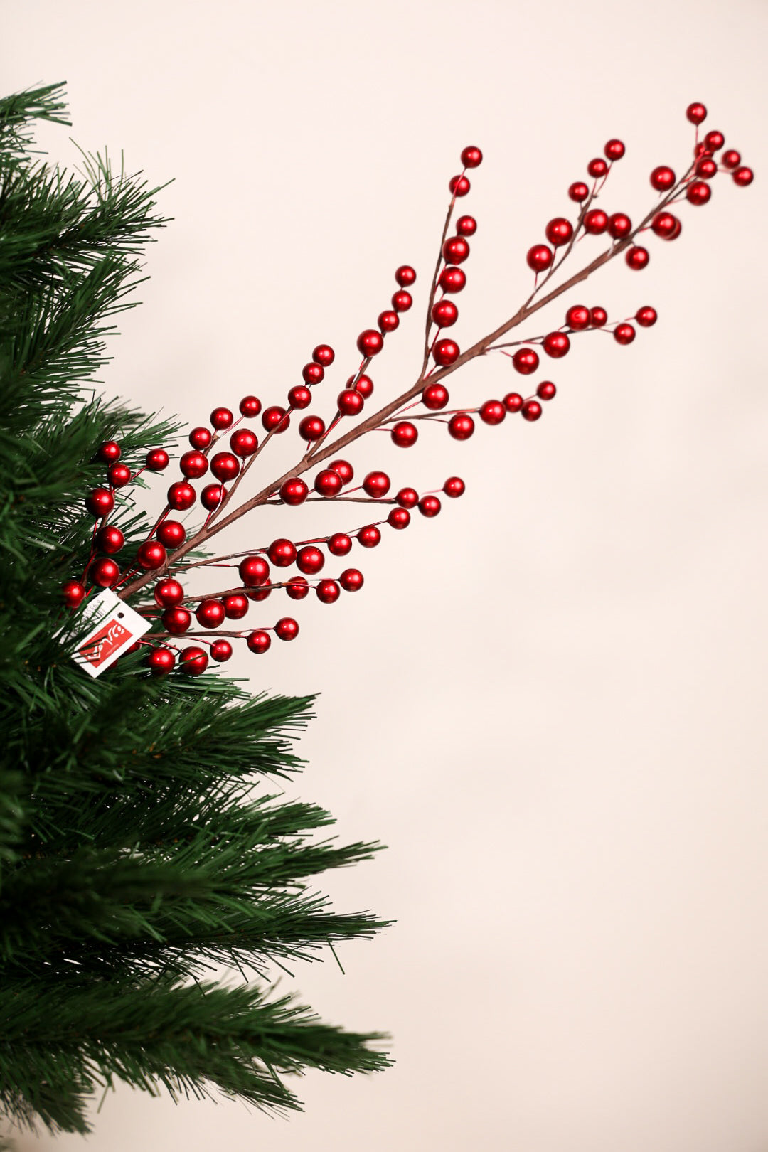 Metallic Berries Christmas Tree Spray