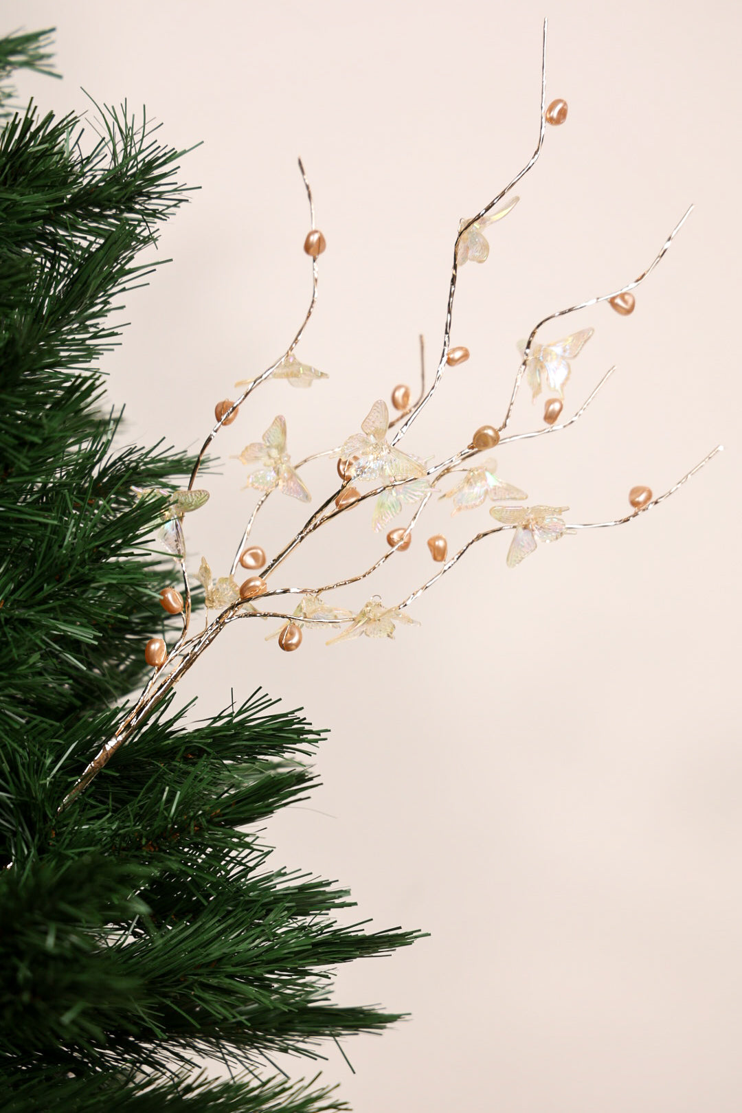 Christmas Tree Butterfly Spray