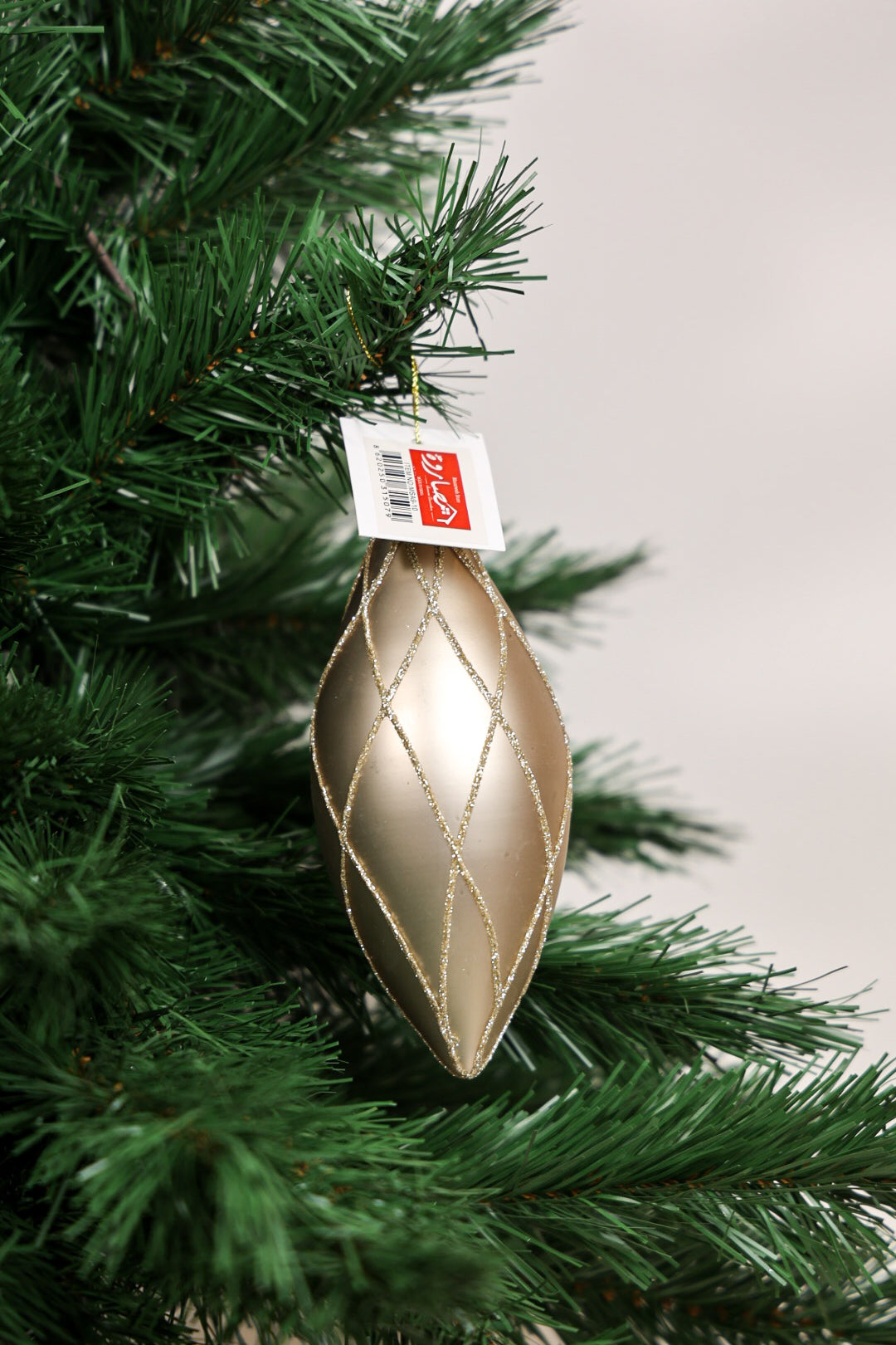 Glass Orna Champagne