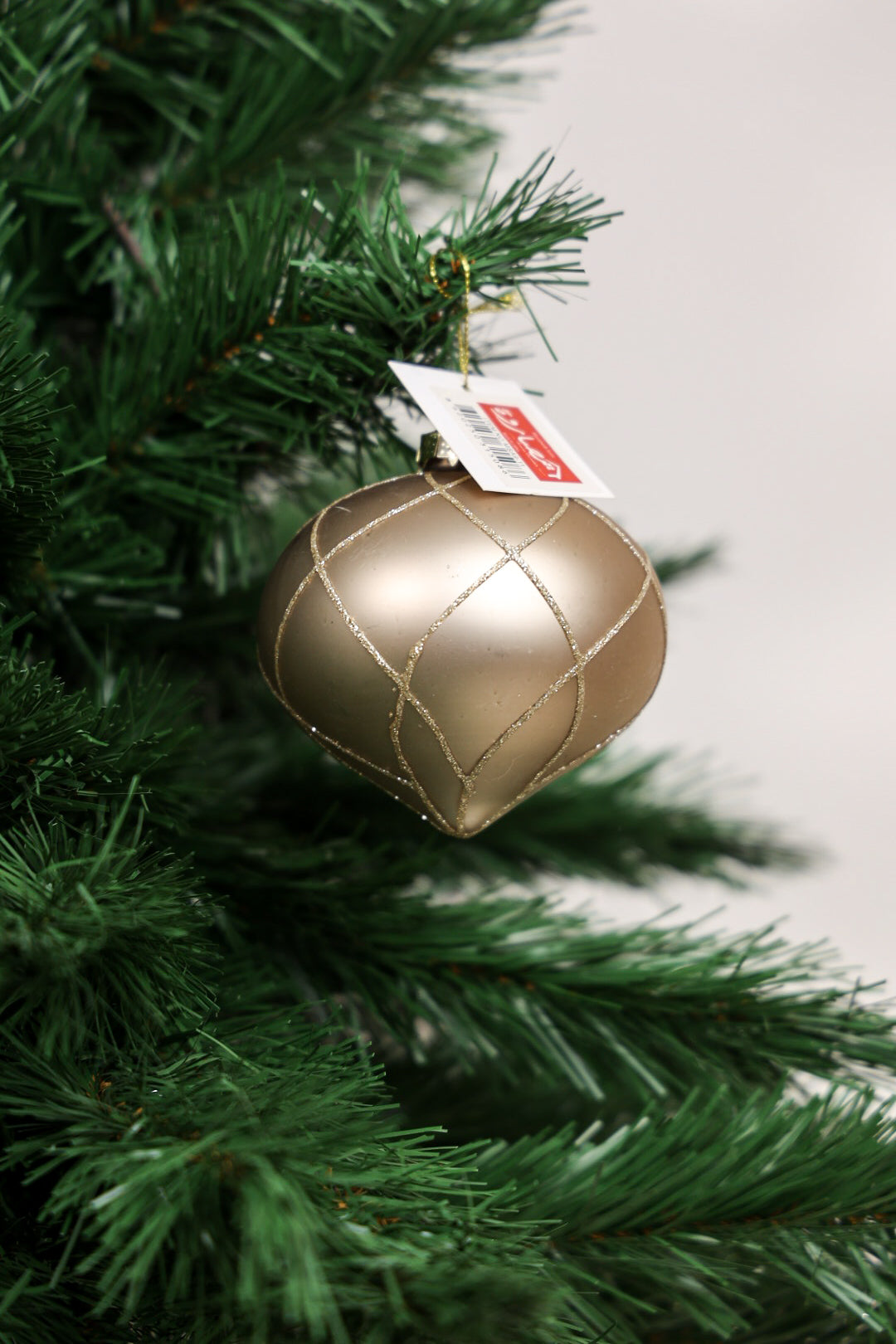 Glass Onion Ball Champagne