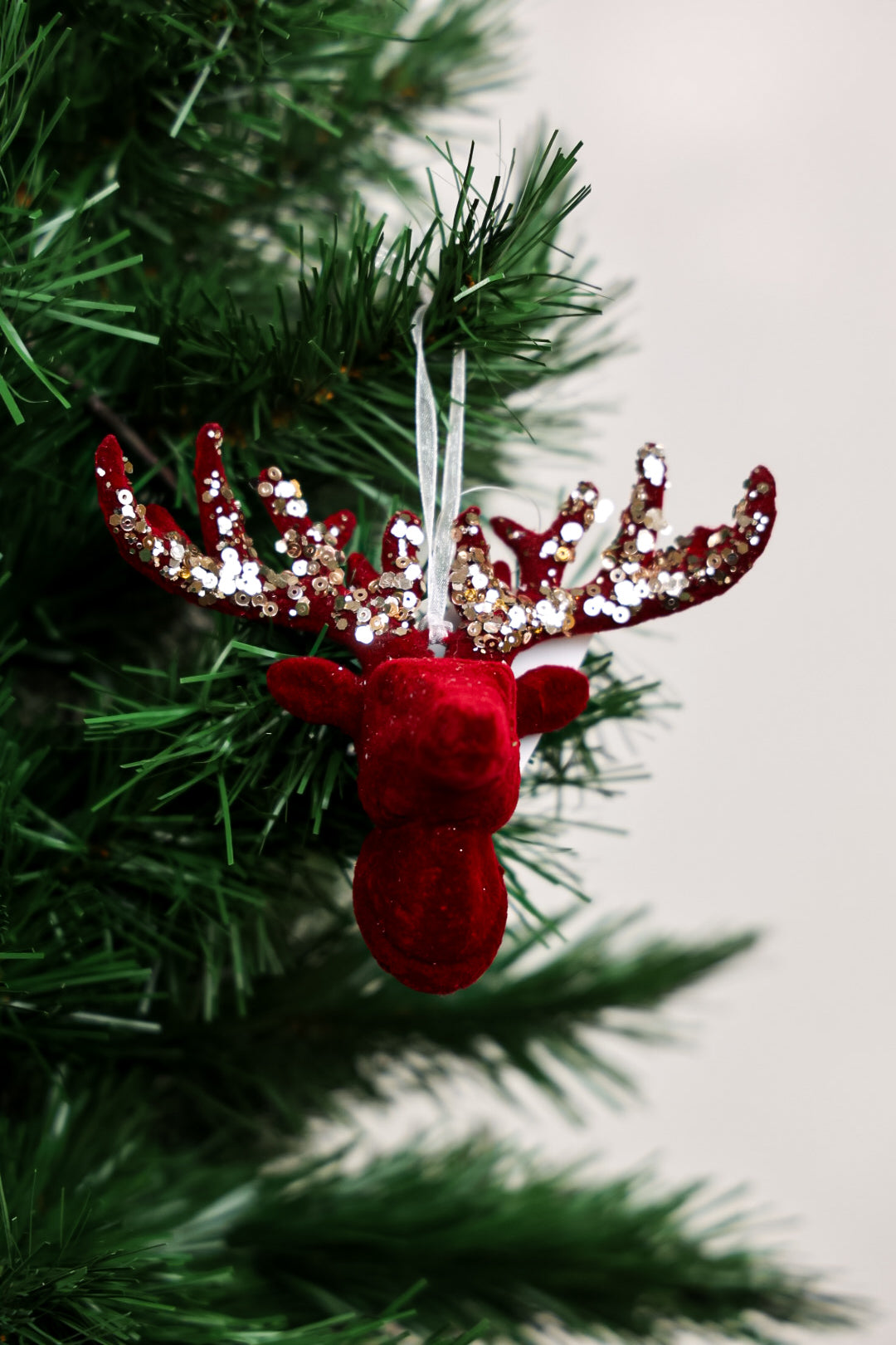 Reindeer Head Ornament