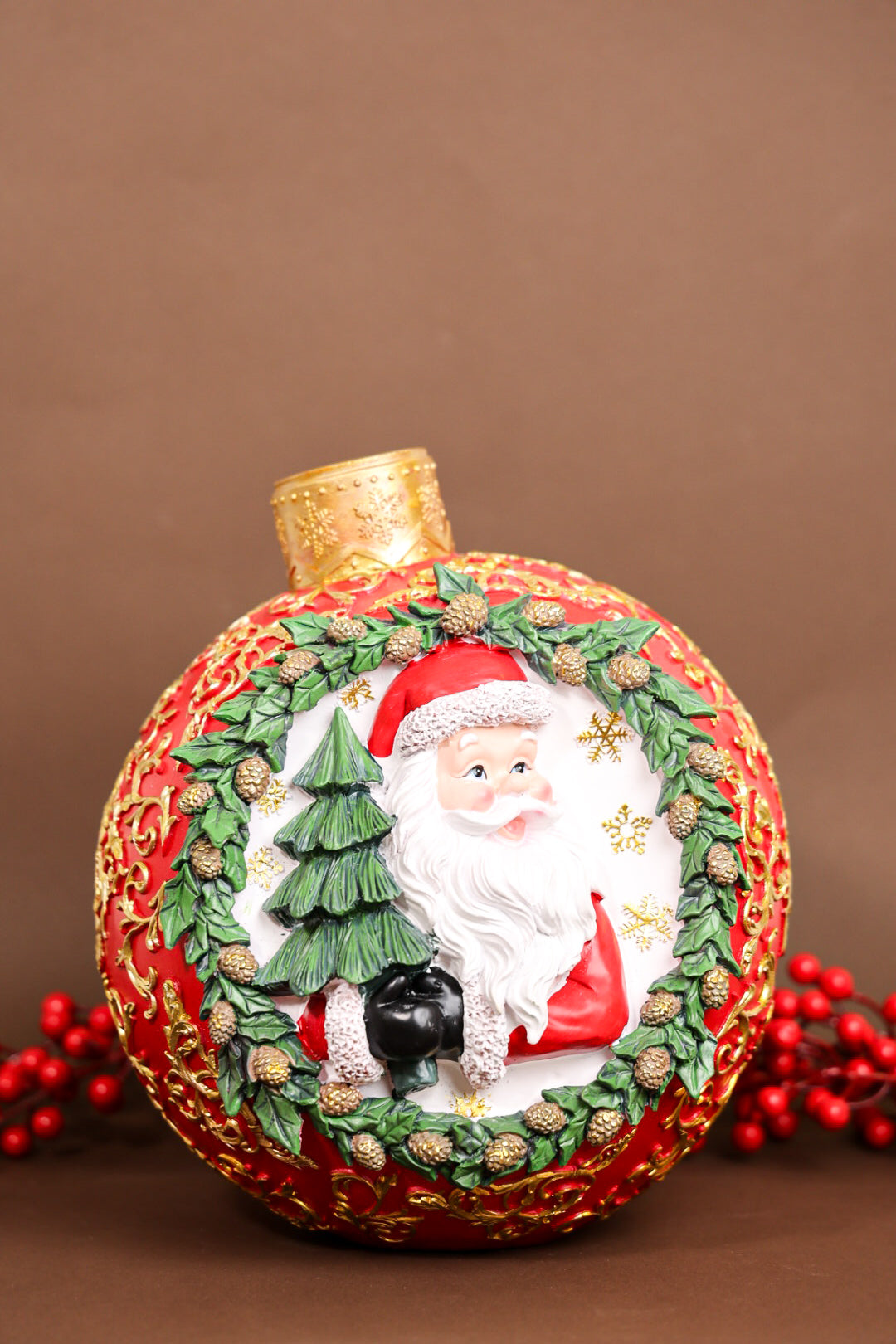 Christmas Santa Table Top Ball