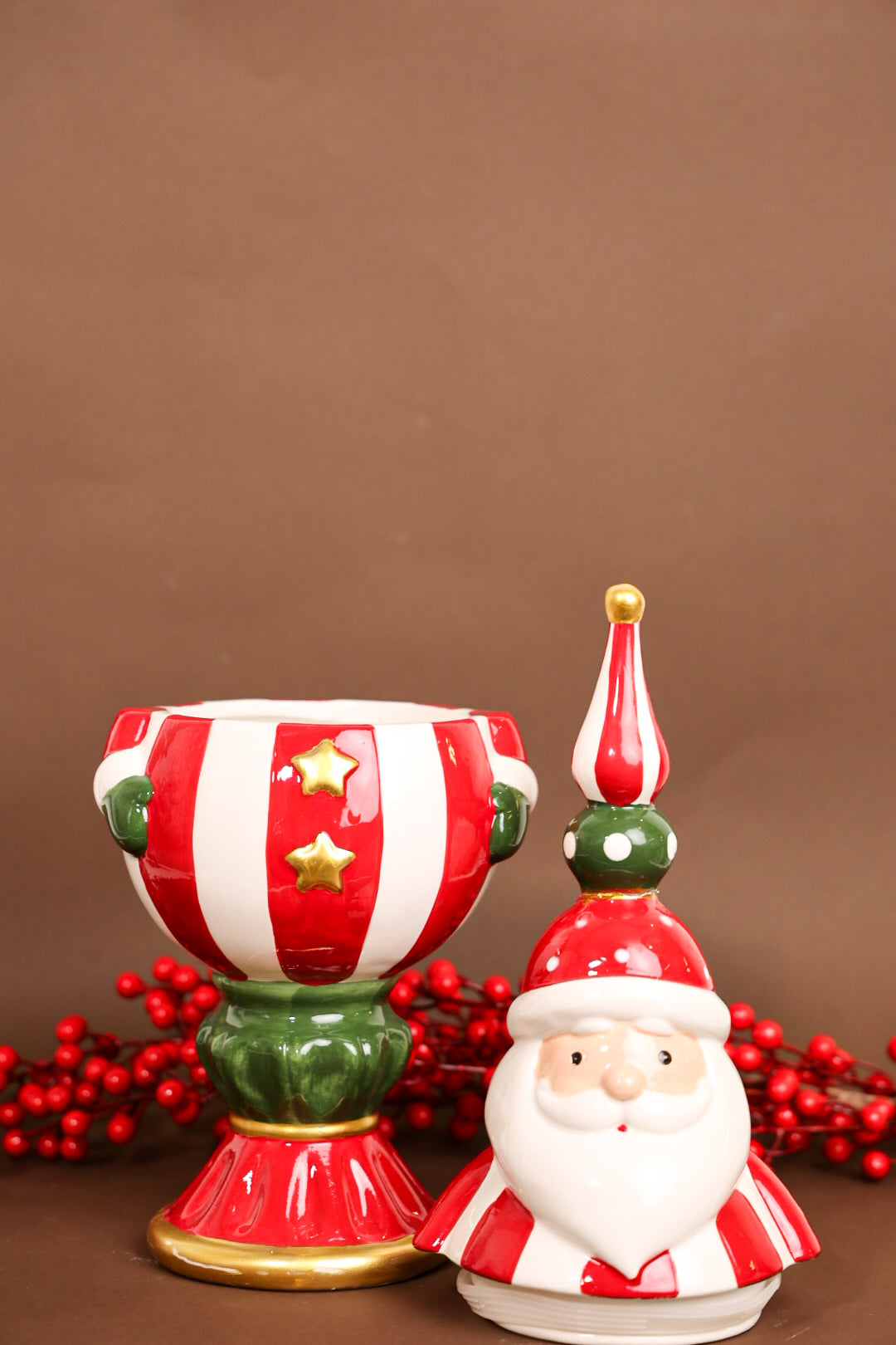 Santa Claus-themed cookie jar