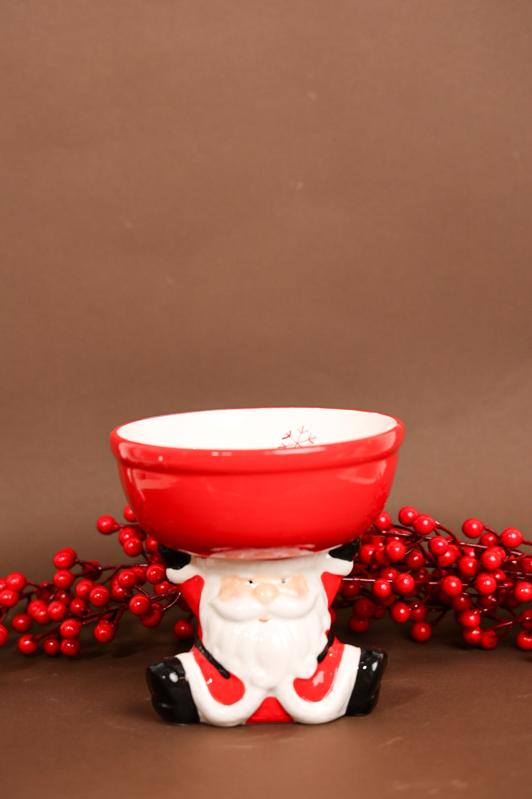 Santa Ceramic Holding Bowl