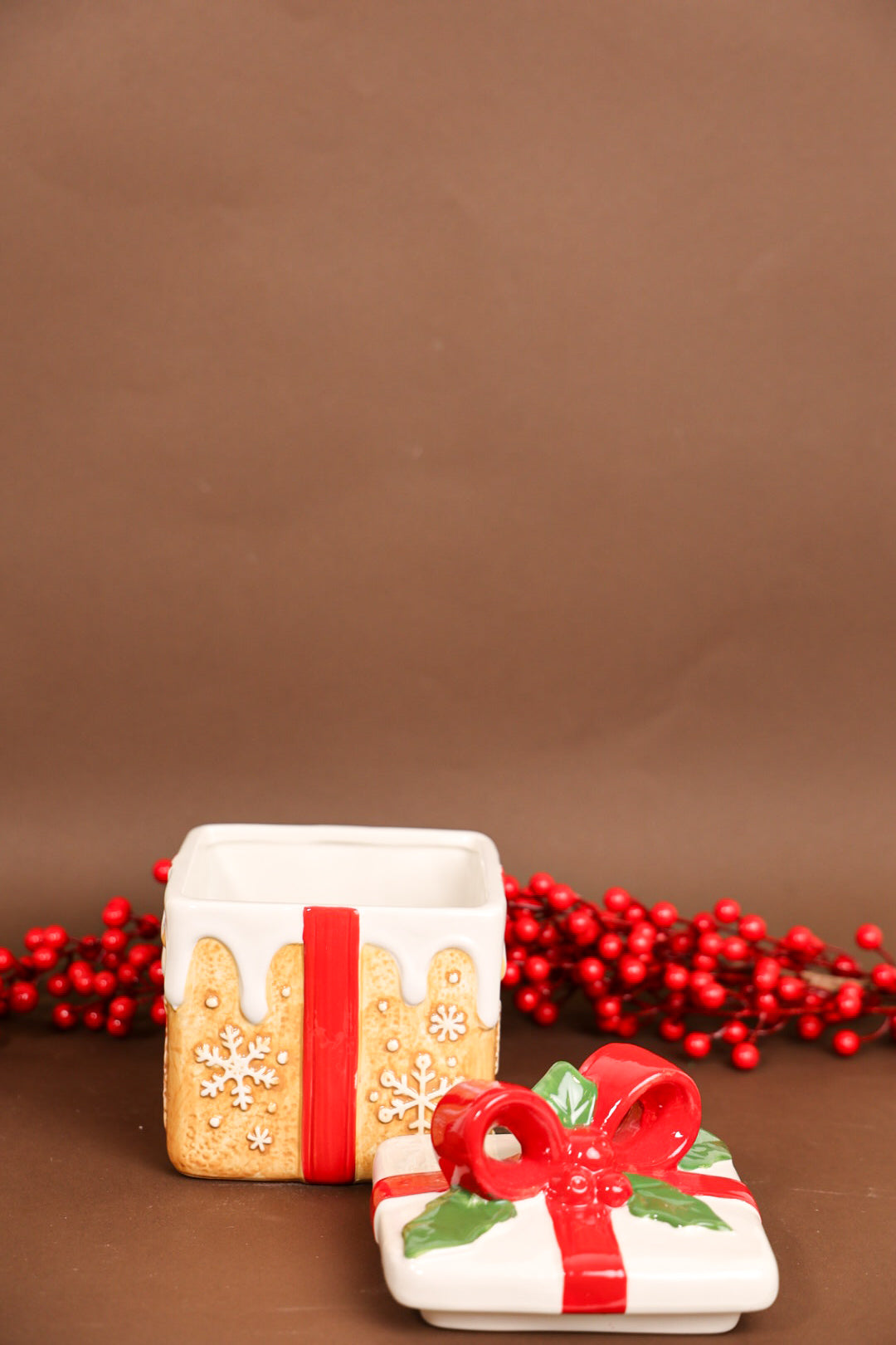 Gift Box Ceramic Jar