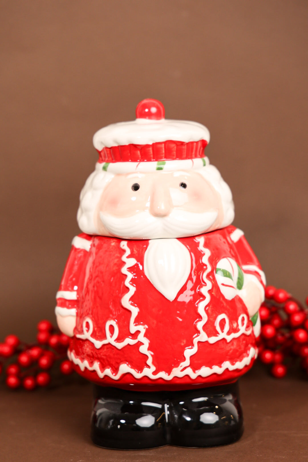 Santa Ceramic Cookie Jar