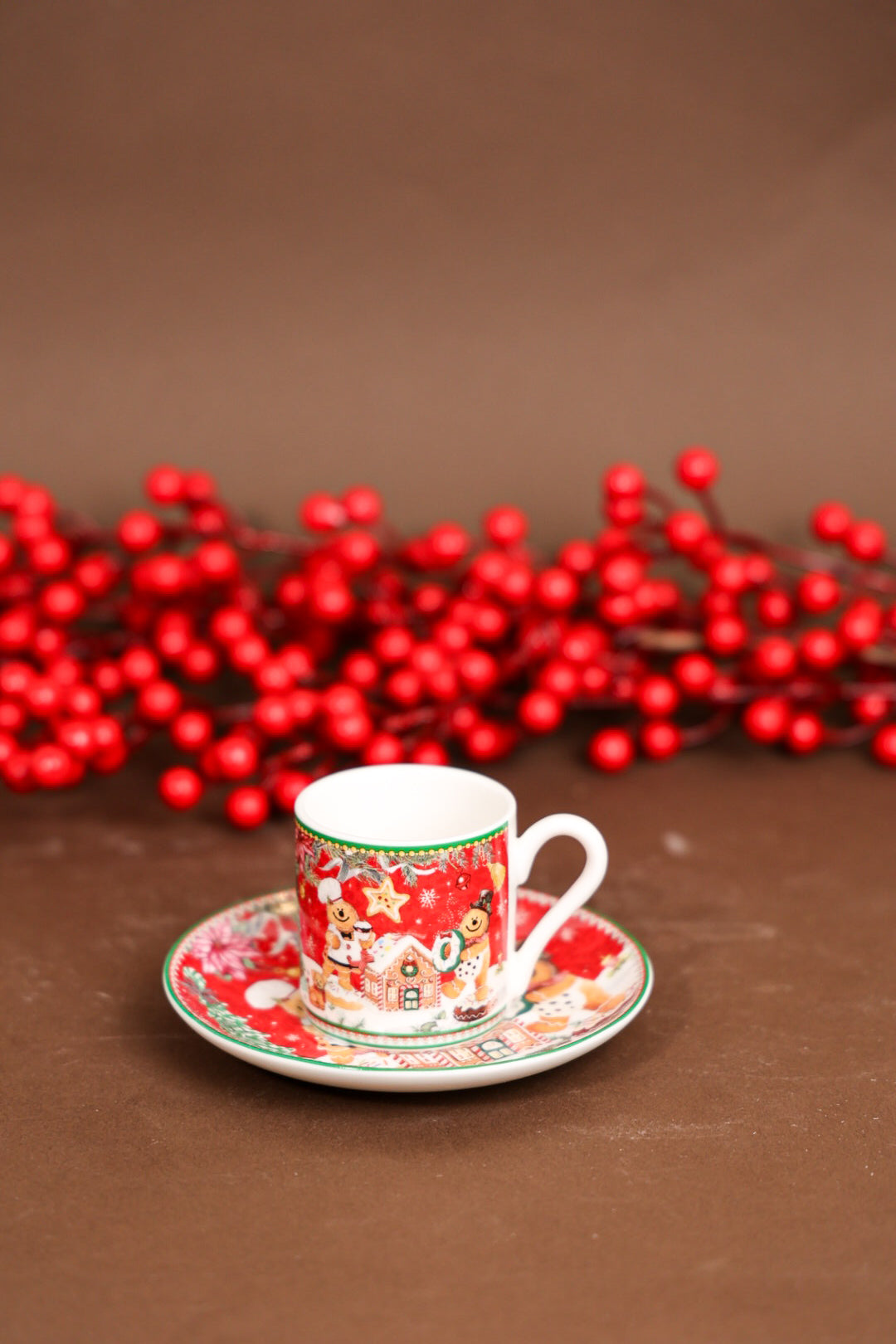 Turkish Coffee Gingerbread Cup Set