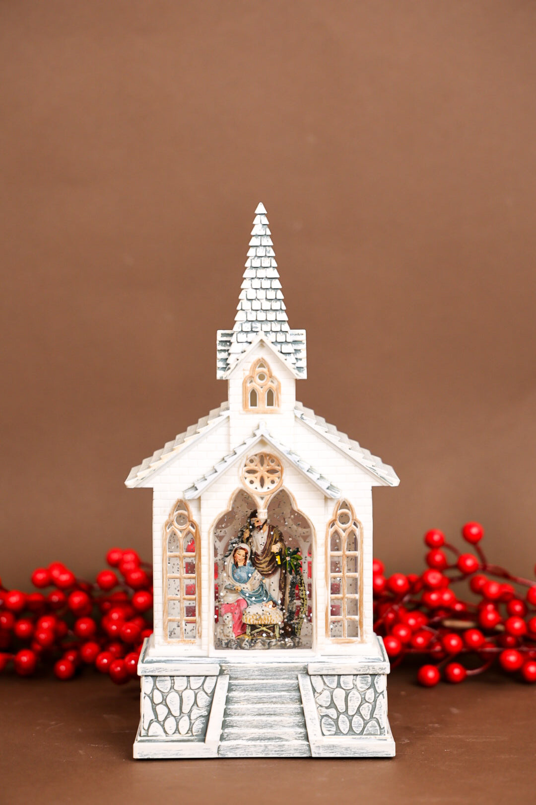 Chruch Holy Family Musical Water Lantern