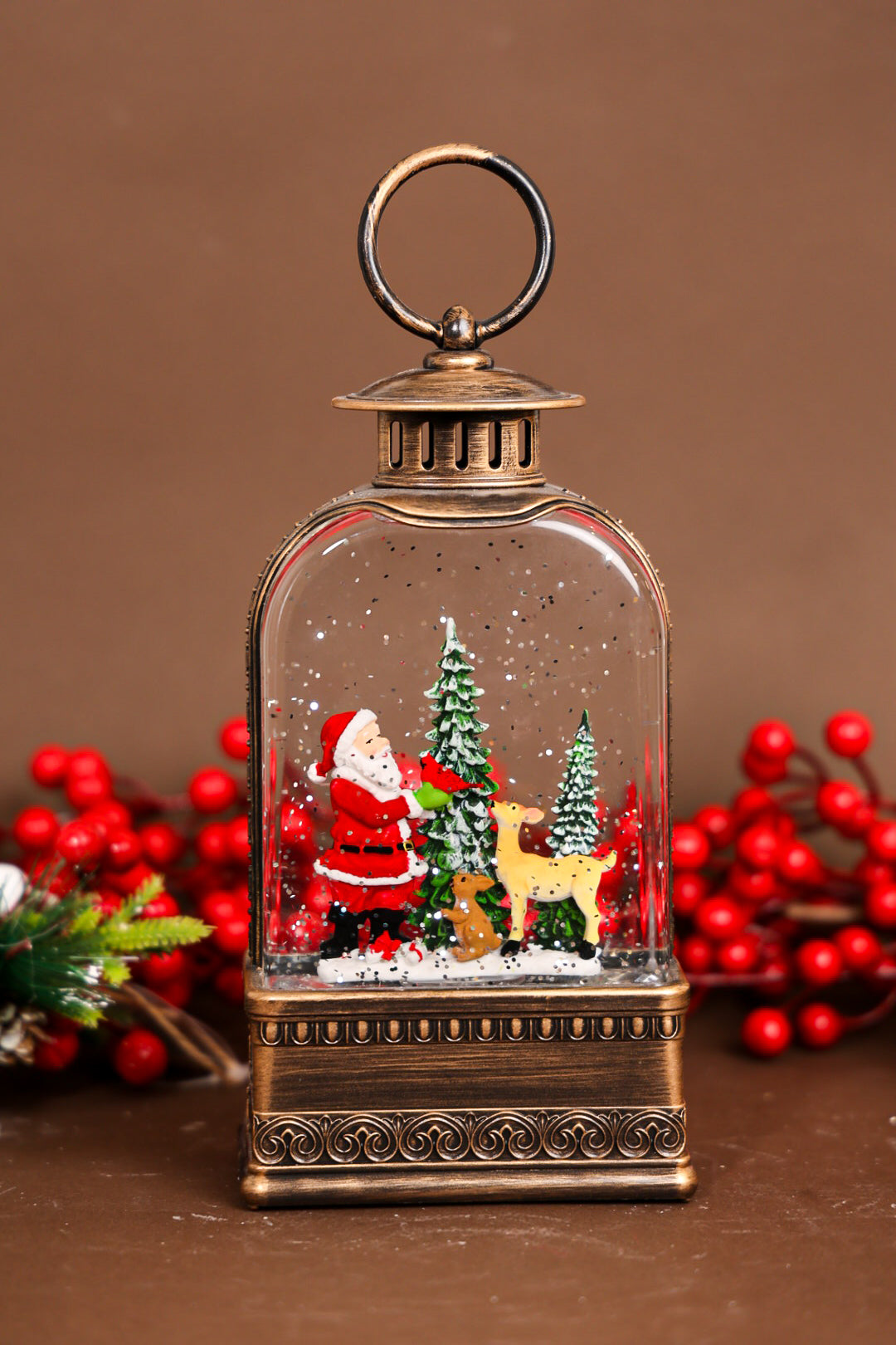 Santa Musical Water Lantern