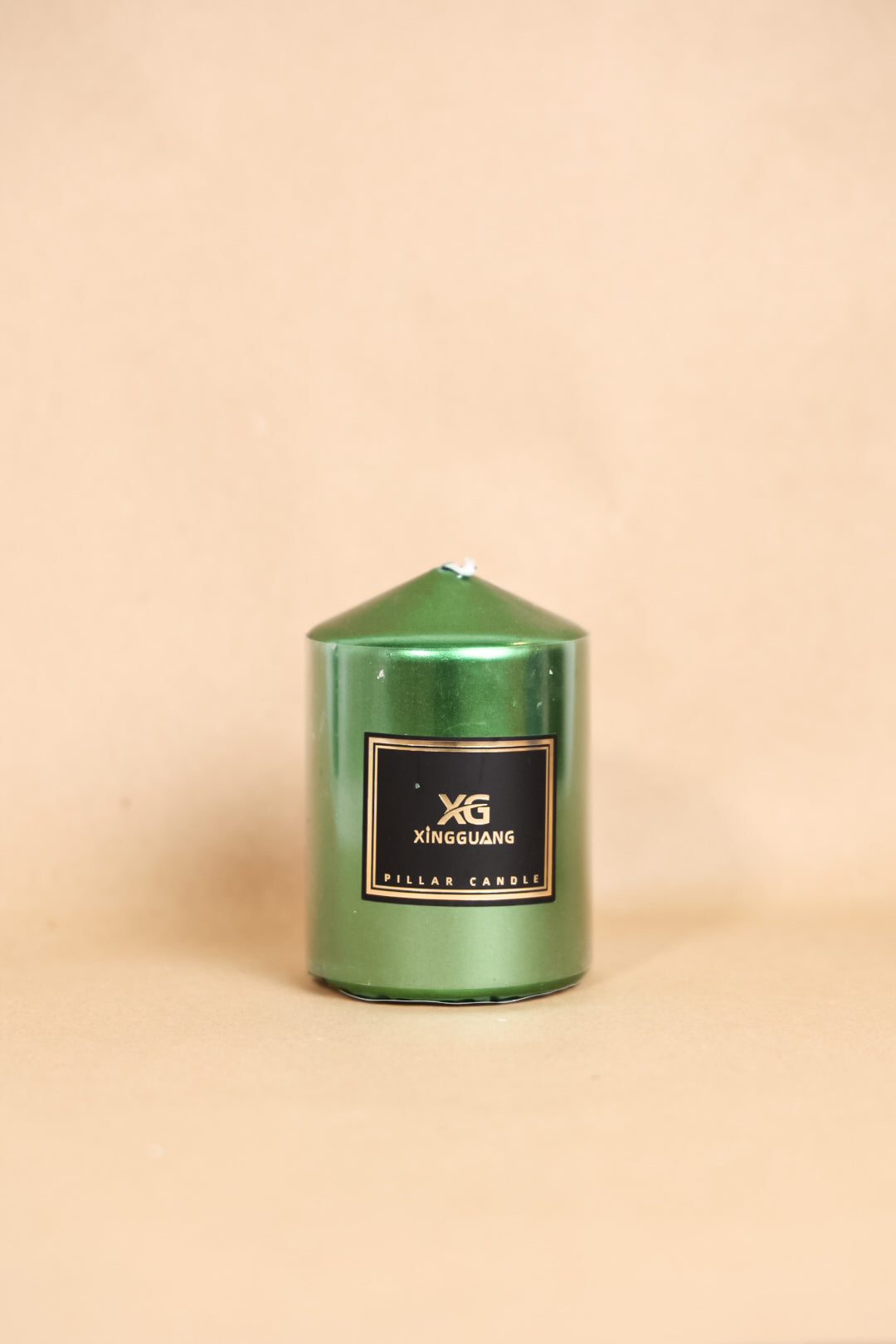 Green Pillar Candle