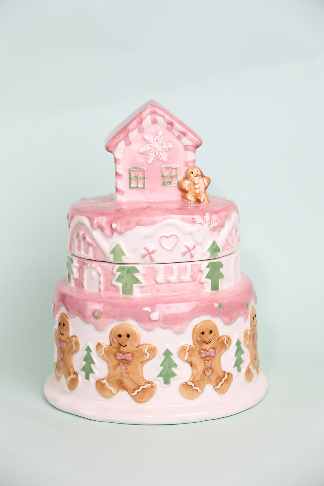 Cermaic Gingerbread Cookie Jar