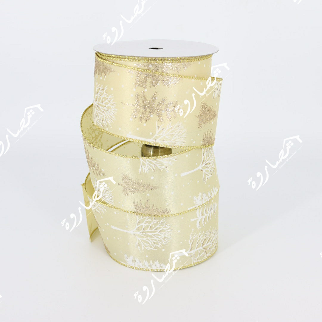 9 Meter Gold/Champagne Ribbon