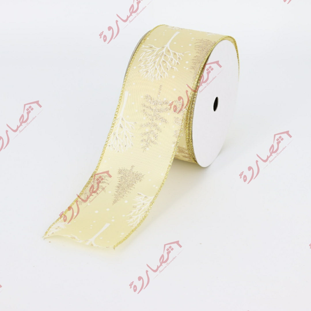 9 Meter Gold/Champagne Ribbon
