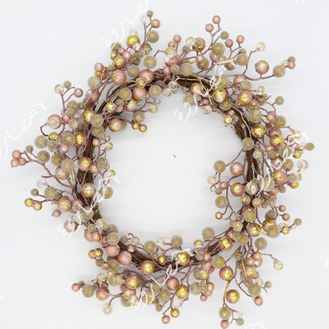Berry Wreath With Beads