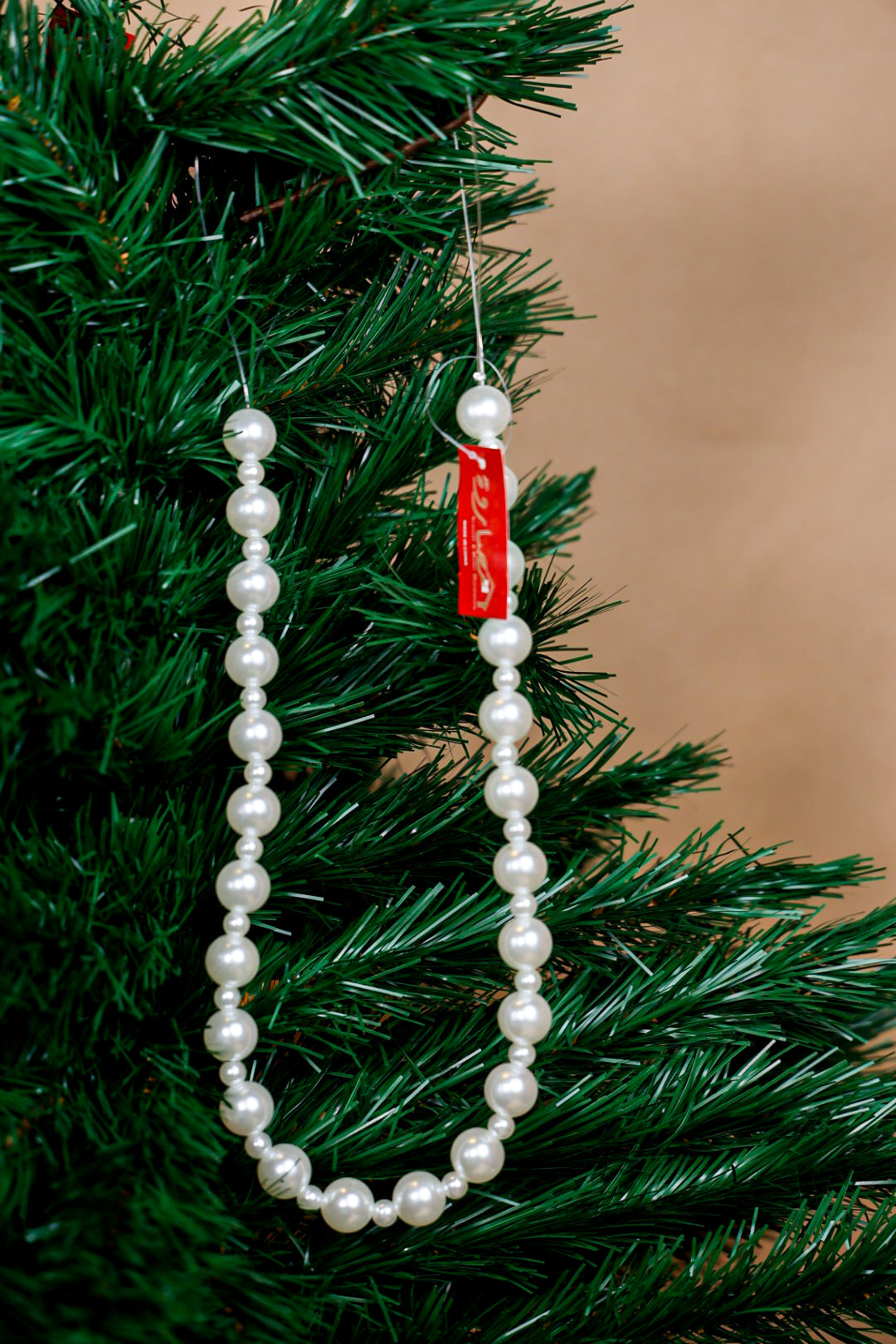 Pearls String Tree Ornament