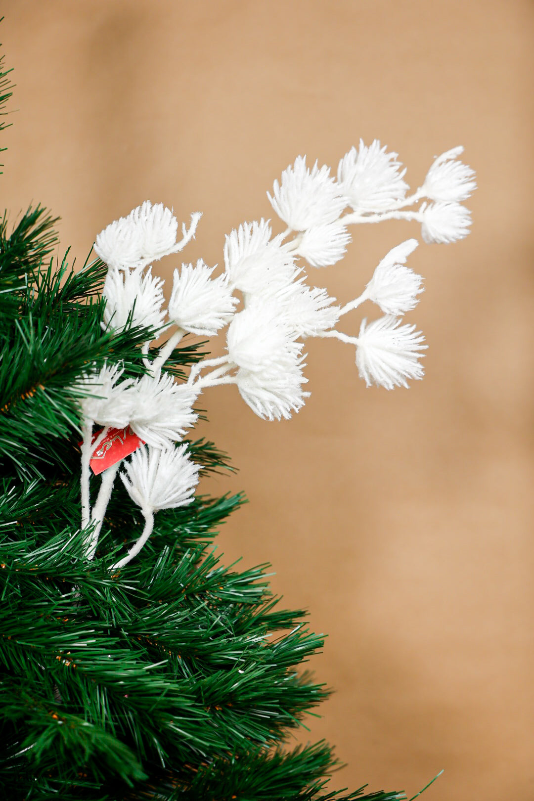 White Glitter Tree Spray