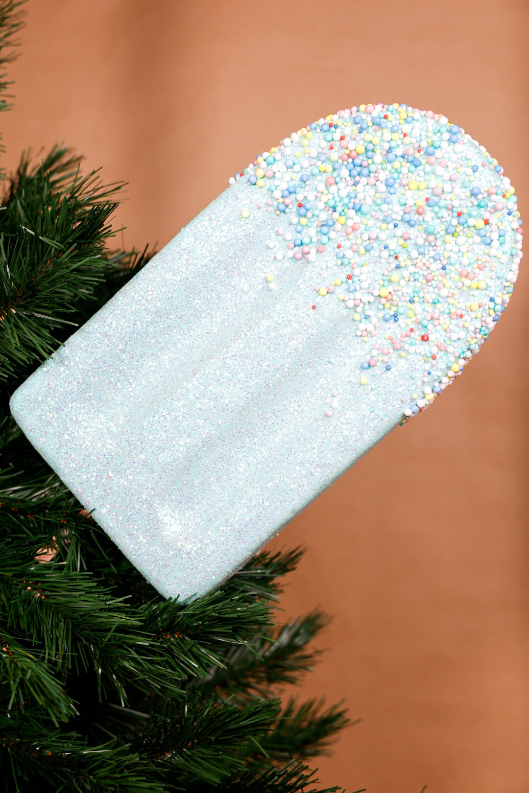 Large Blue Popsicle on Stick