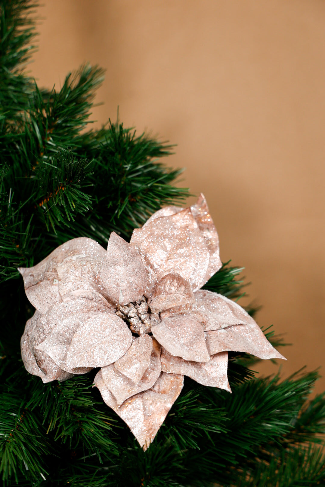 Rosegold Christmas Flower
