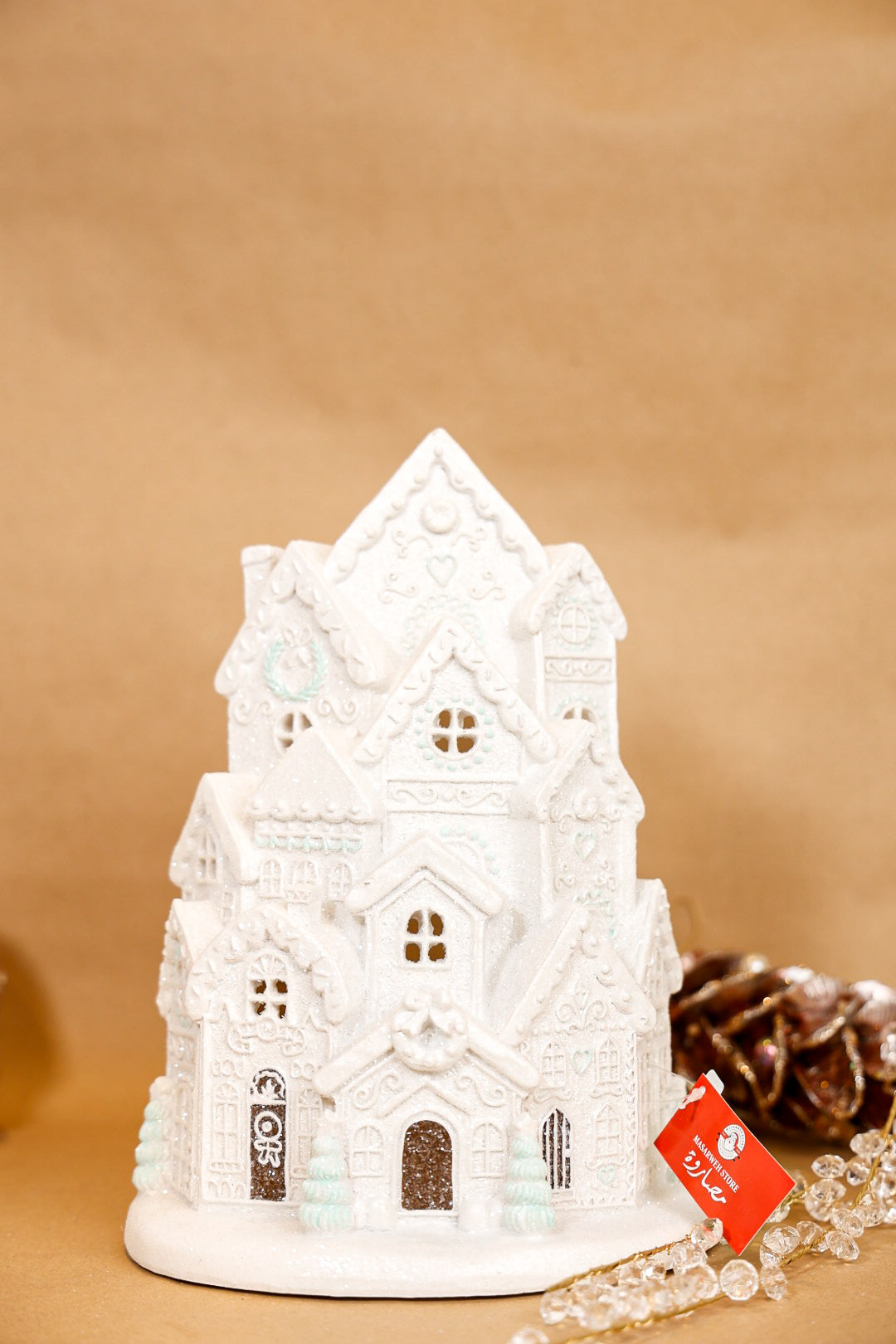 Christmas House Polyresin Gift