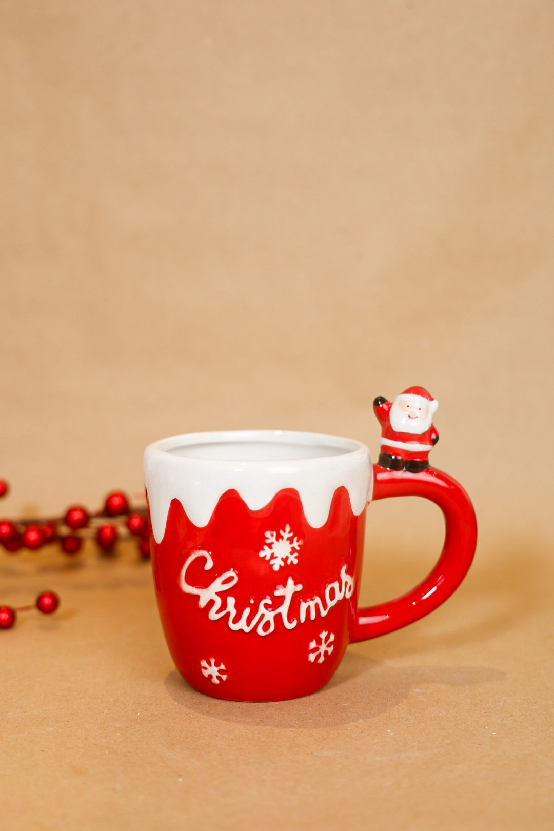 Christmas Mini Santa on Mug