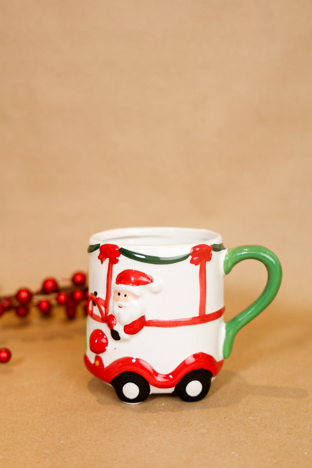 Santa Inside Car Mug