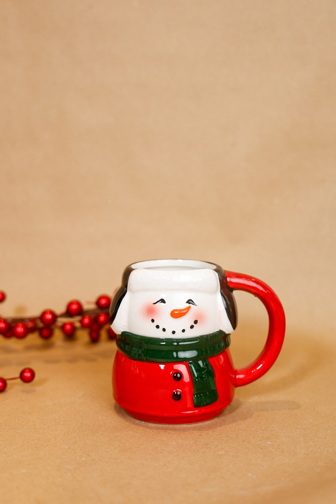 Snowman Wearing Hat Mug