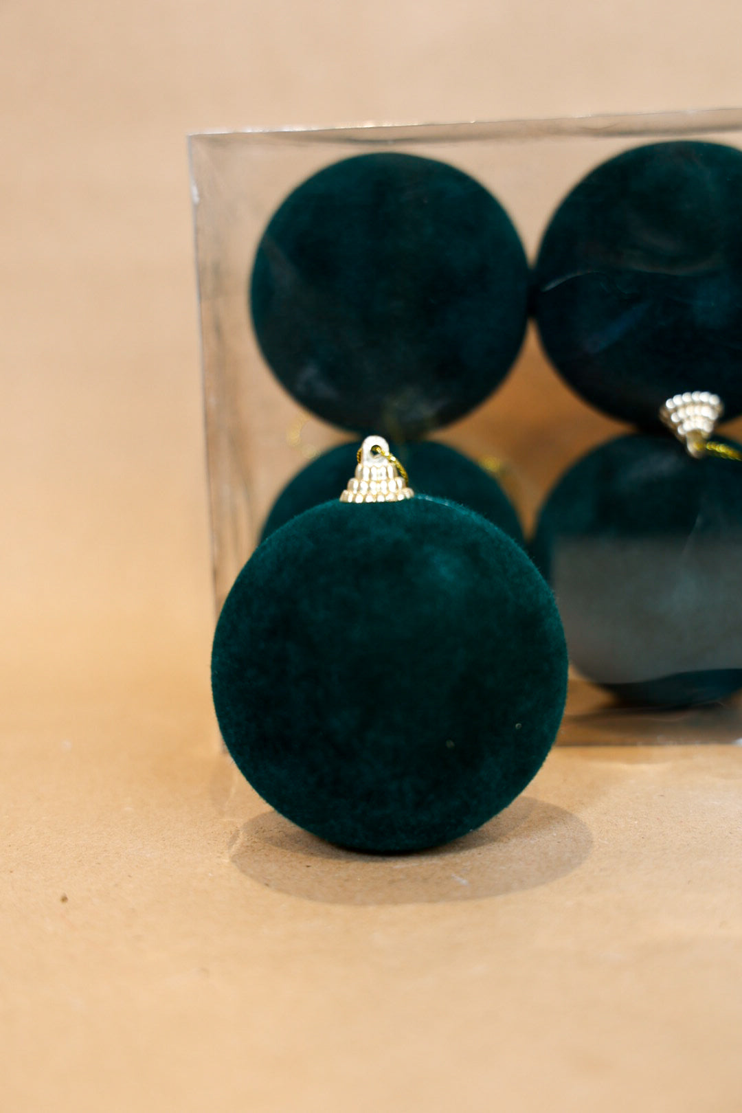 Velvet Green Balls Box