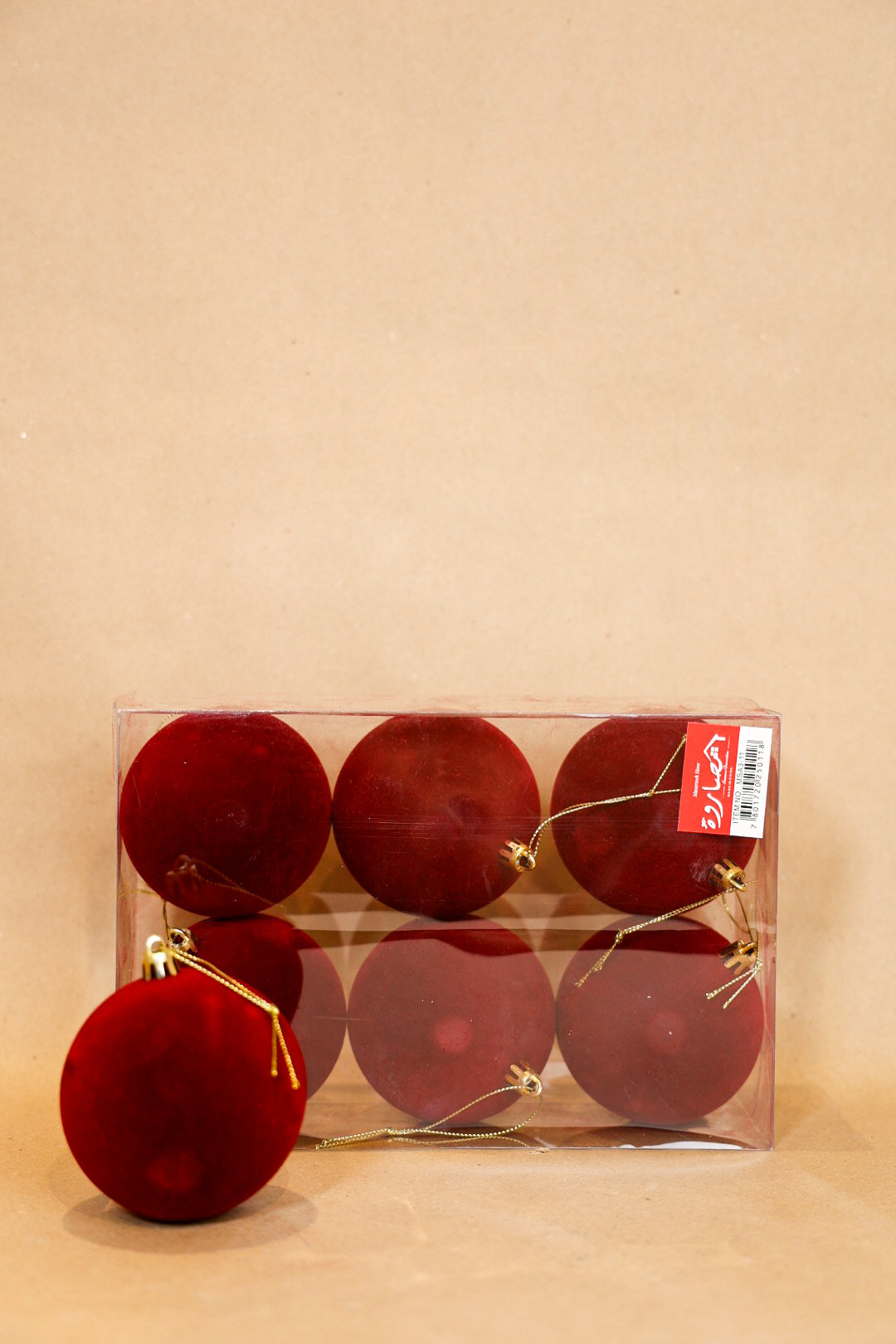 Velvet Burgundy Balls Box