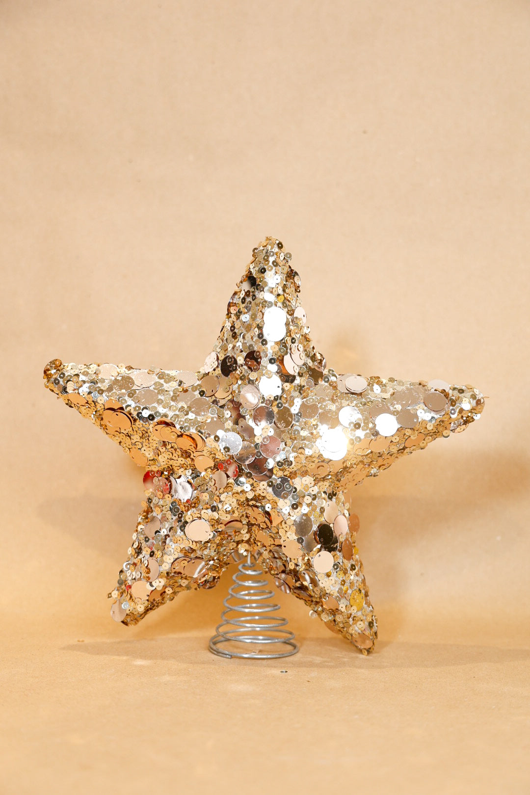 Champagne Treetop Star