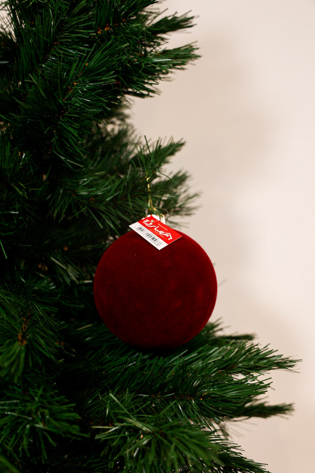 12CM Velvet Burgundy Ball