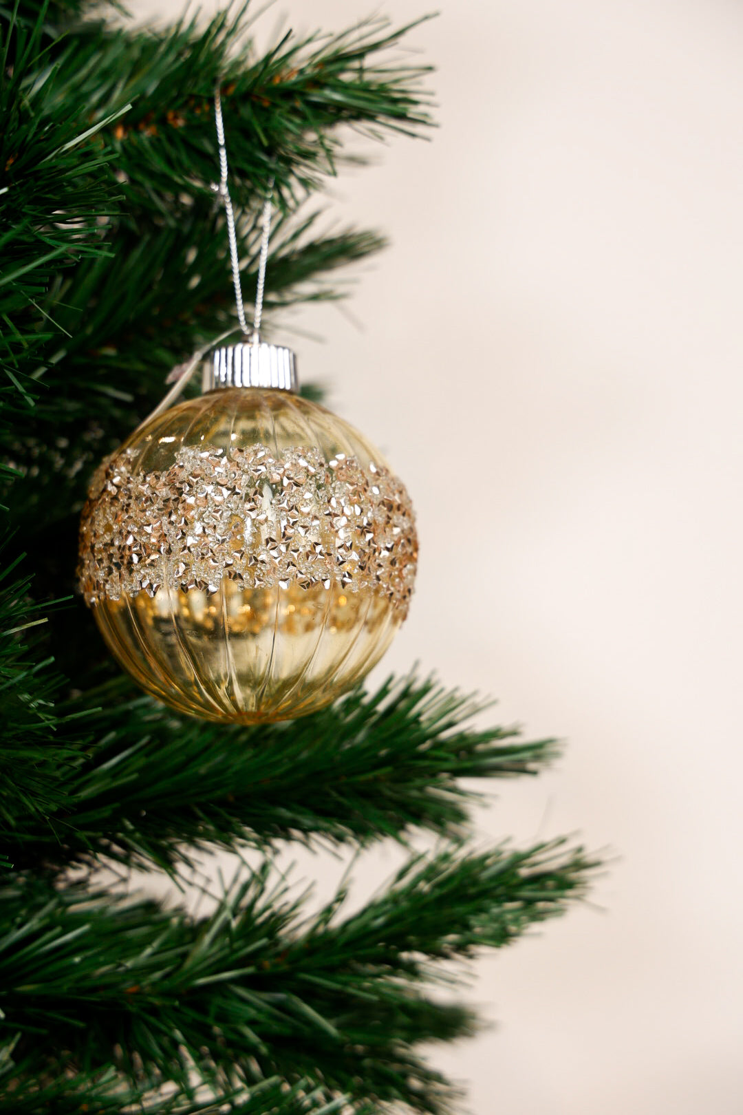 Christmas 10cm Ball Gold