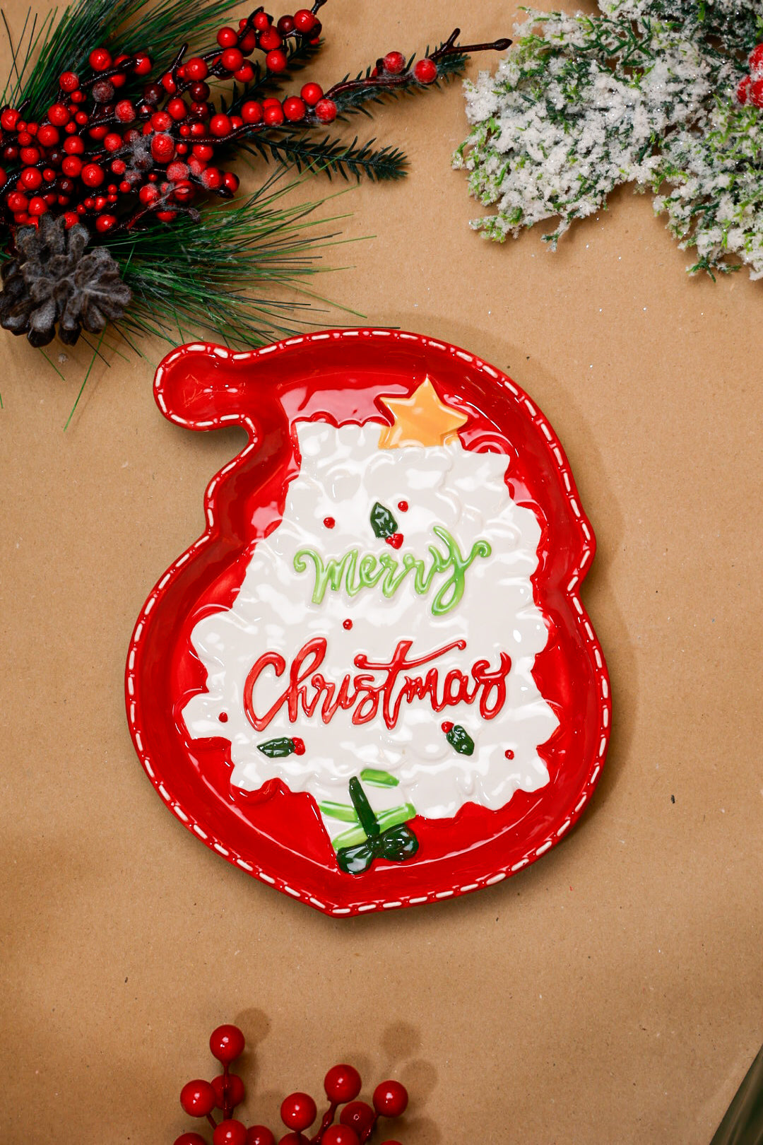Santa Ceramic Dish