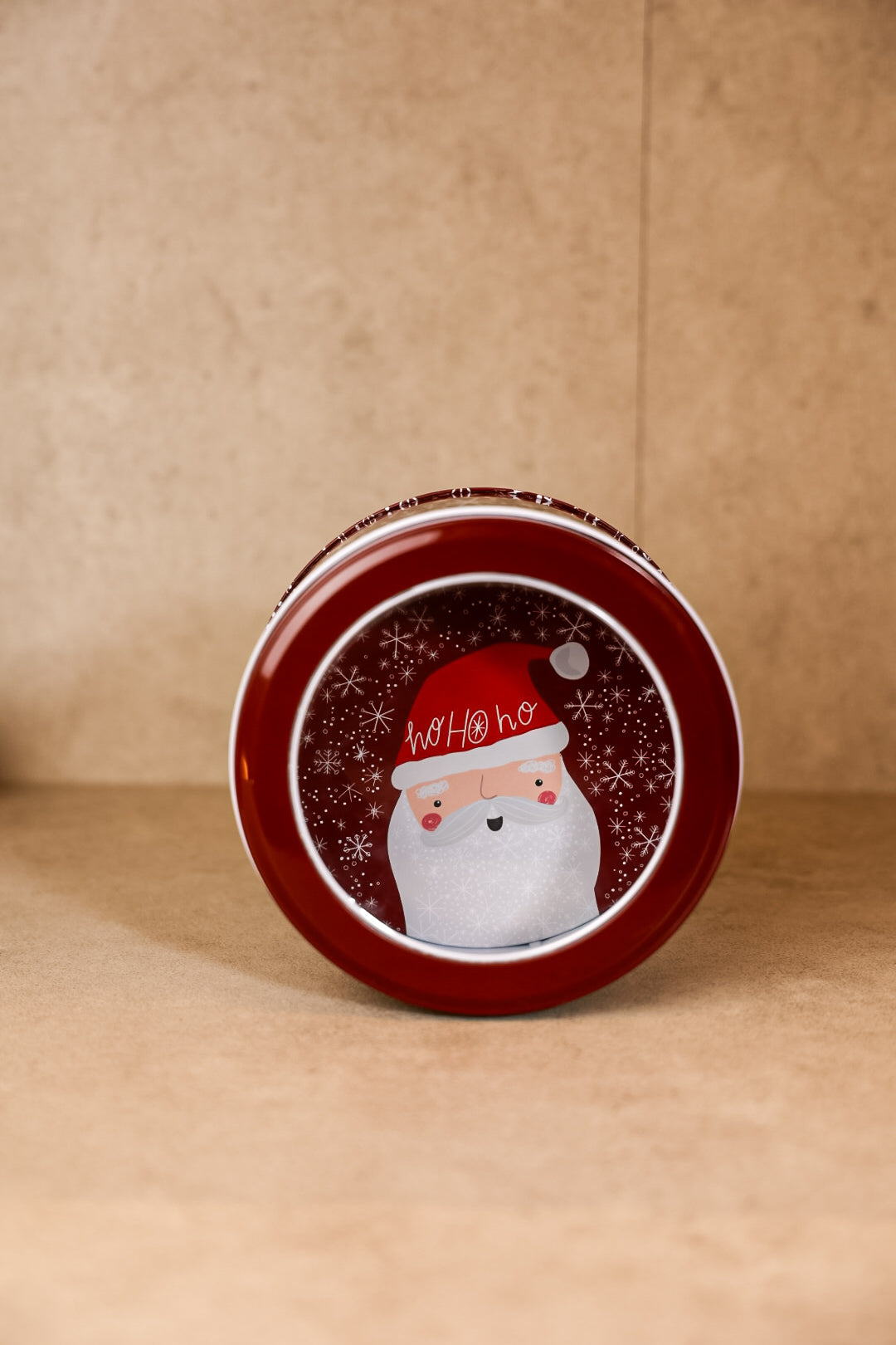 Santa Christmas Metal Box