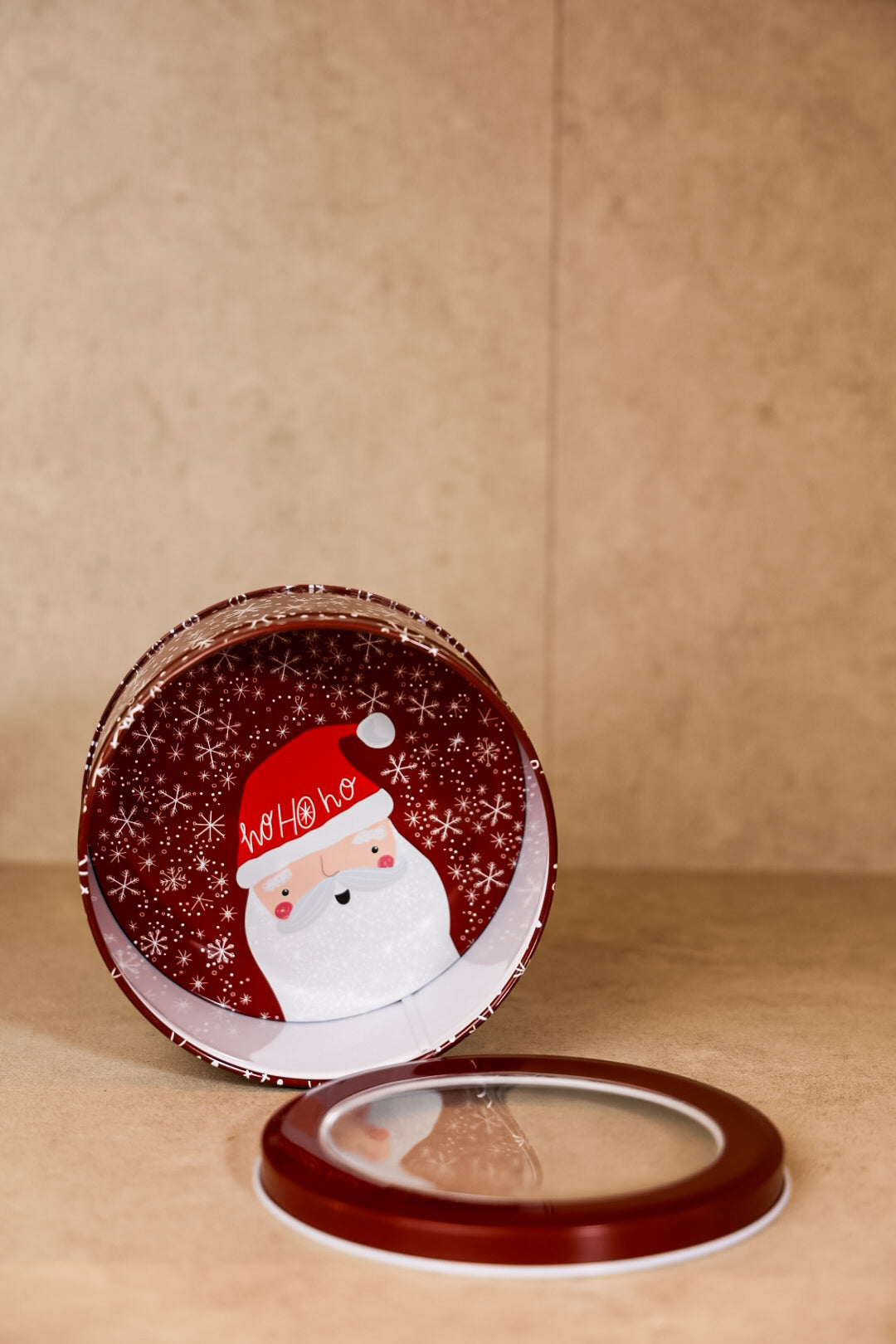 Santa Christmas Metal Box