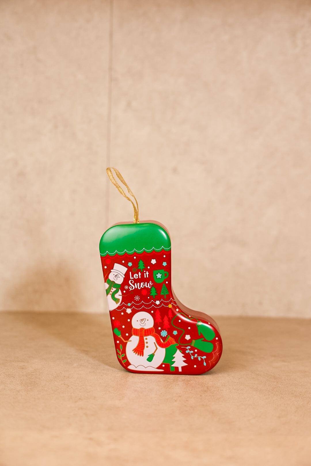 Christmas Stocking Metal Box