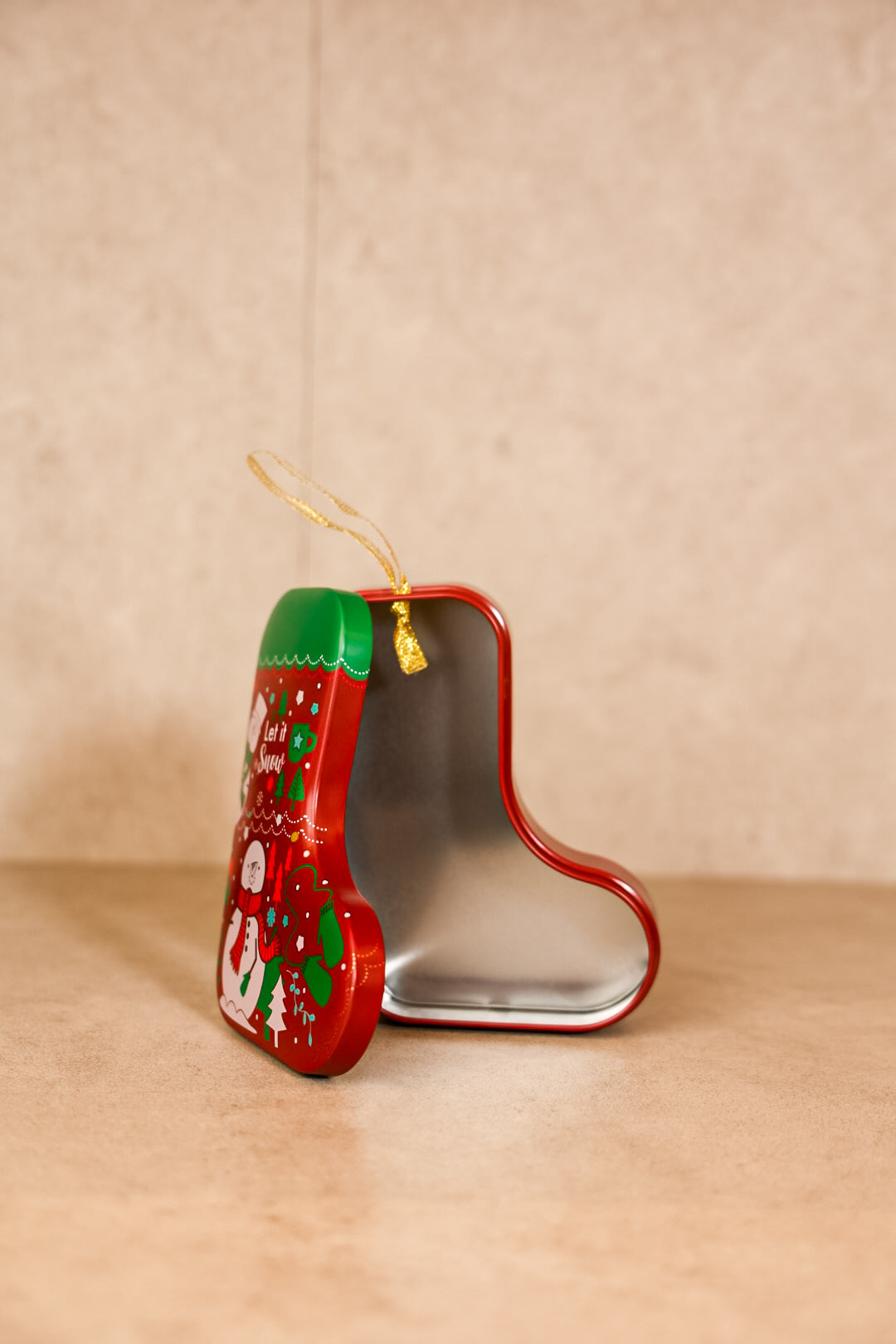 Christmas Stocking Metal Box