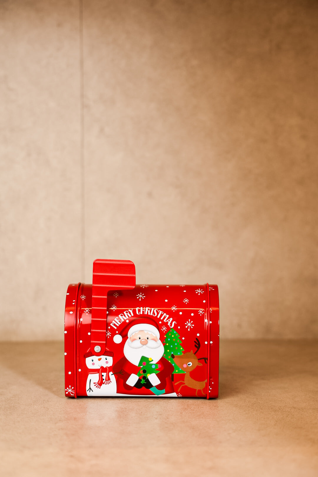 Mailbox Christmas Metal Box