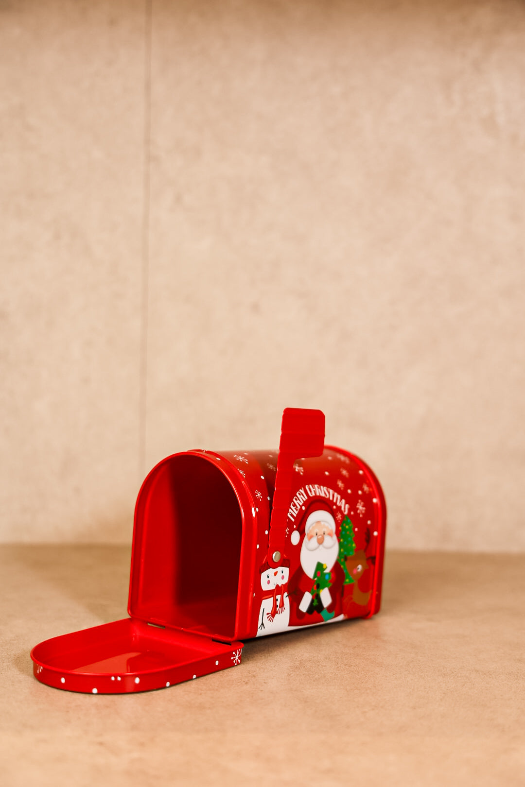 Mailbox Christmas Metal Box