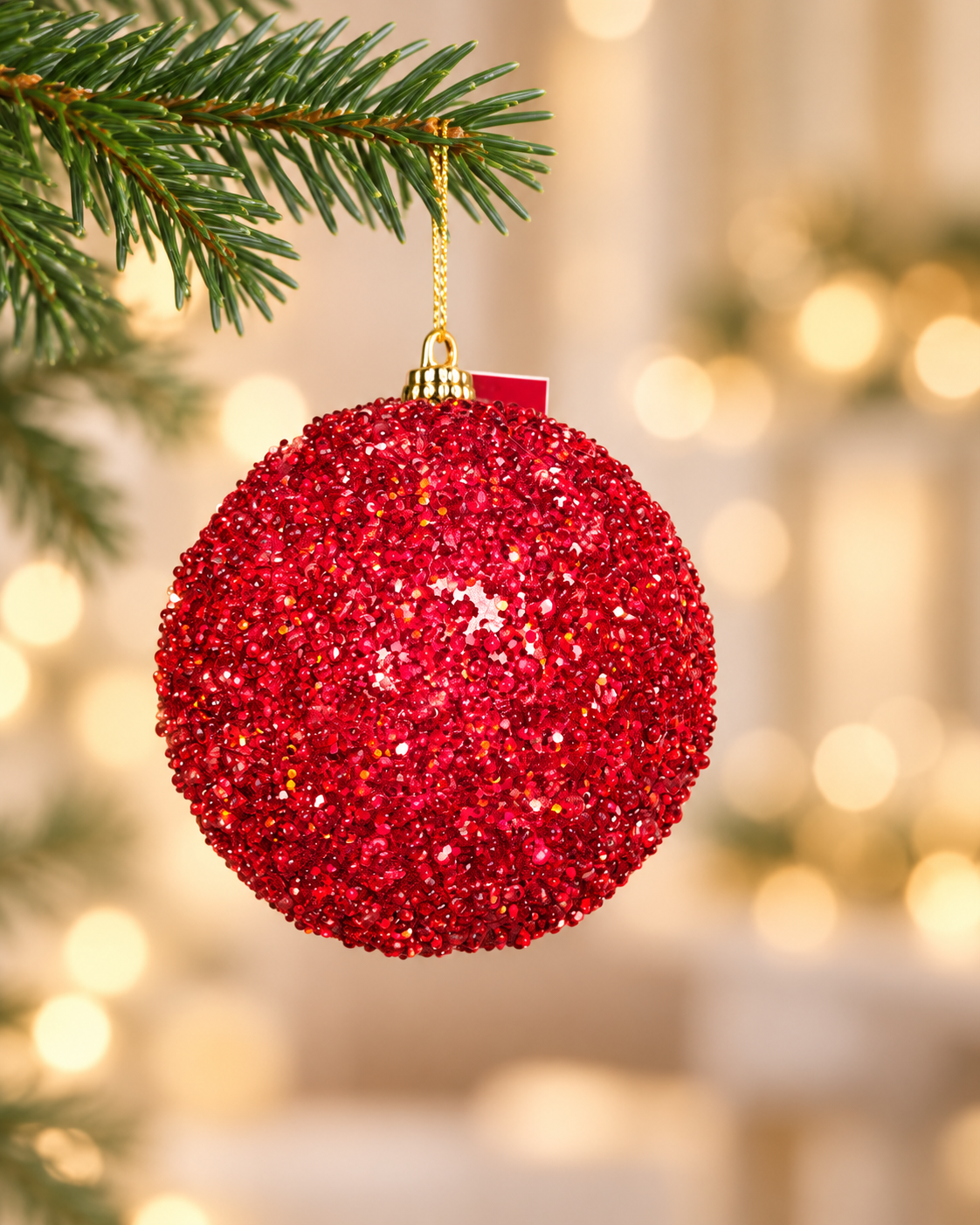 12CM Christmas Glitter Ball