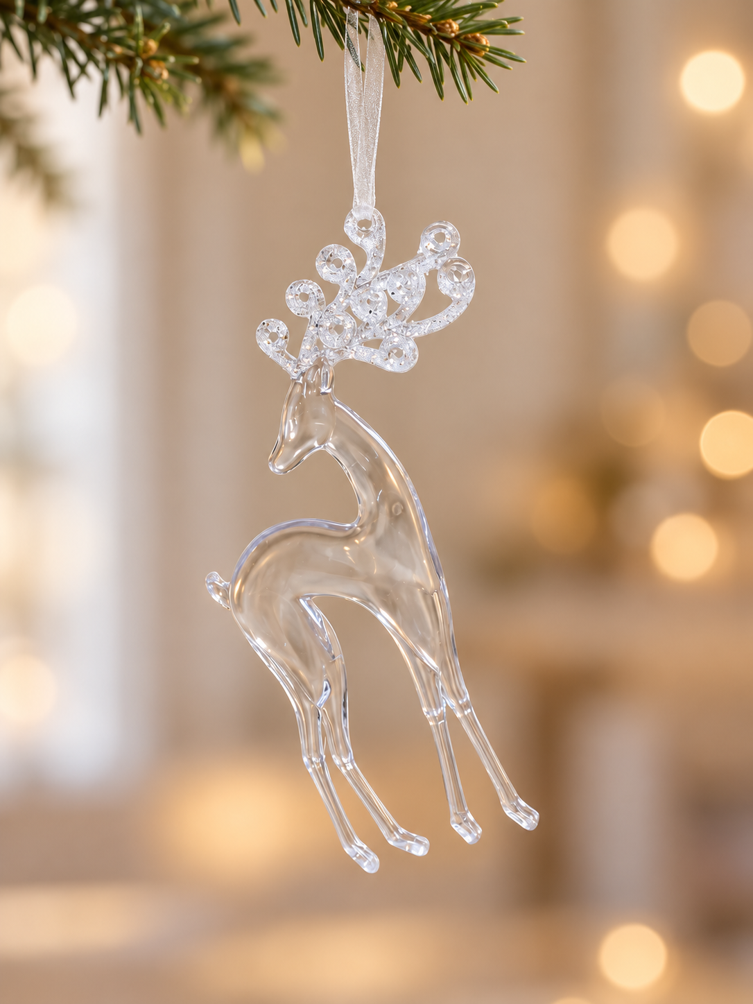 Reindeer Acrylic Ornament