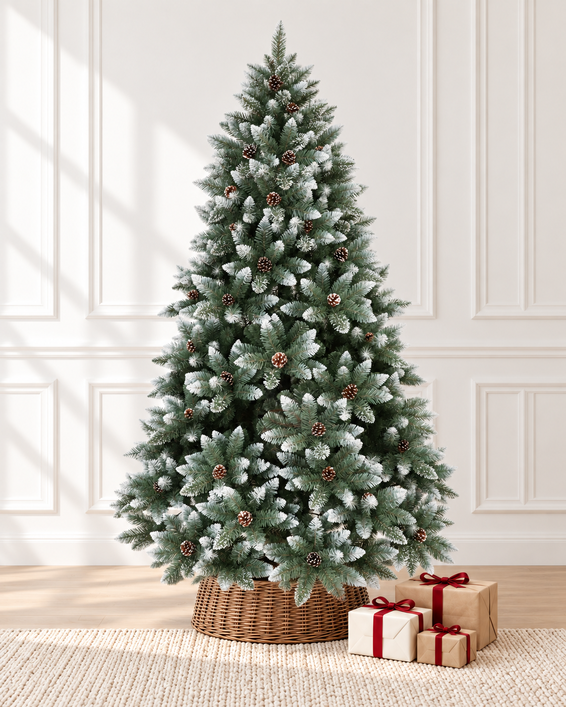 Frosted Seattle Christmas Tree