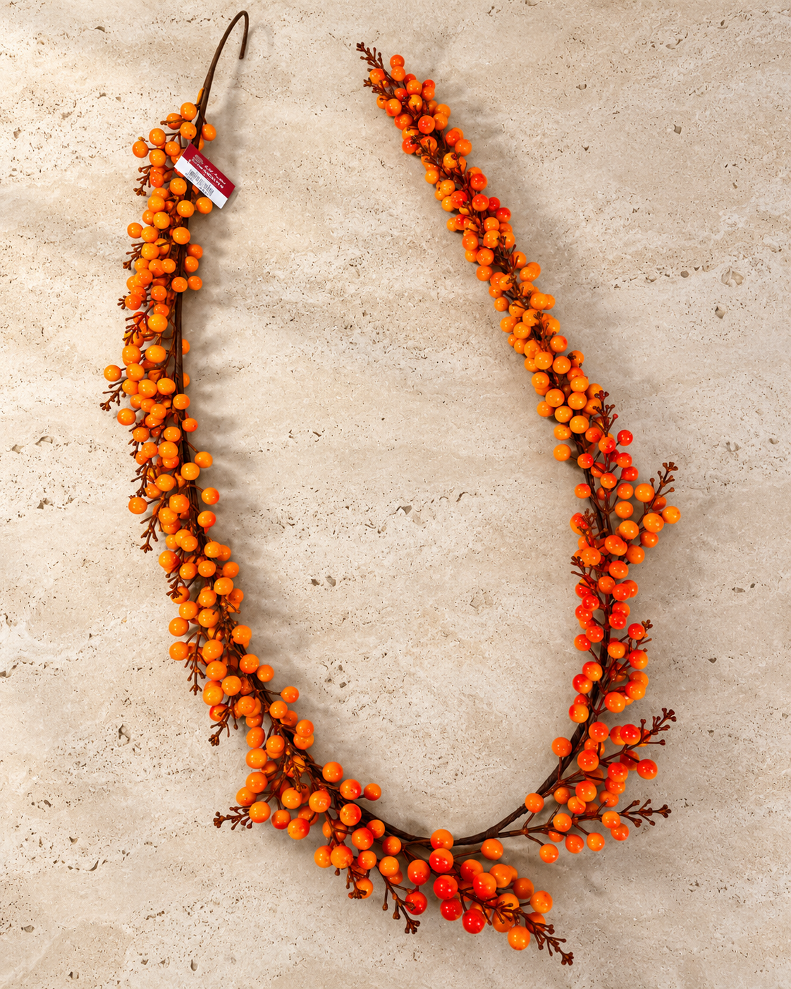 Autumn Garland Berries Orange